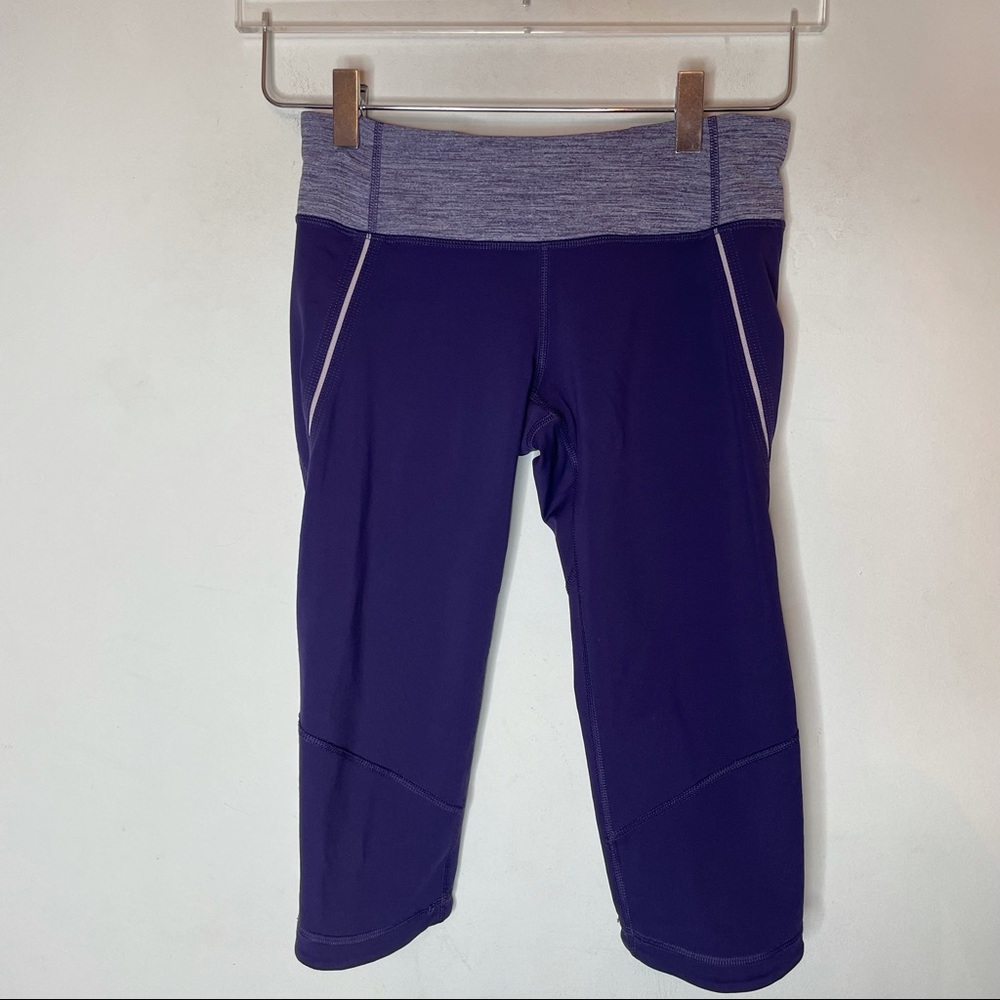 Lululemon Run: Excel Crop Concord Grape 4 - image 5